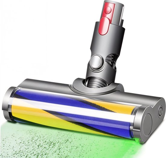 Elektrisch aangedreven laser zuigmond geschikt voor Dyson V8 V10 V11 V15 – Turbo borstel soft roller