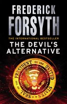 Boek "The Devil's Alternative" van Frederick Forsyth met de Amerikaanse presidentiële zegel.