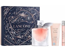Lancôme La Vie est Belle Geschenkset – Holiday Limited Edition - Eau de Parfum 50ml + Eau de Parfum Travel Size 10ml + Bodylotion 50ml