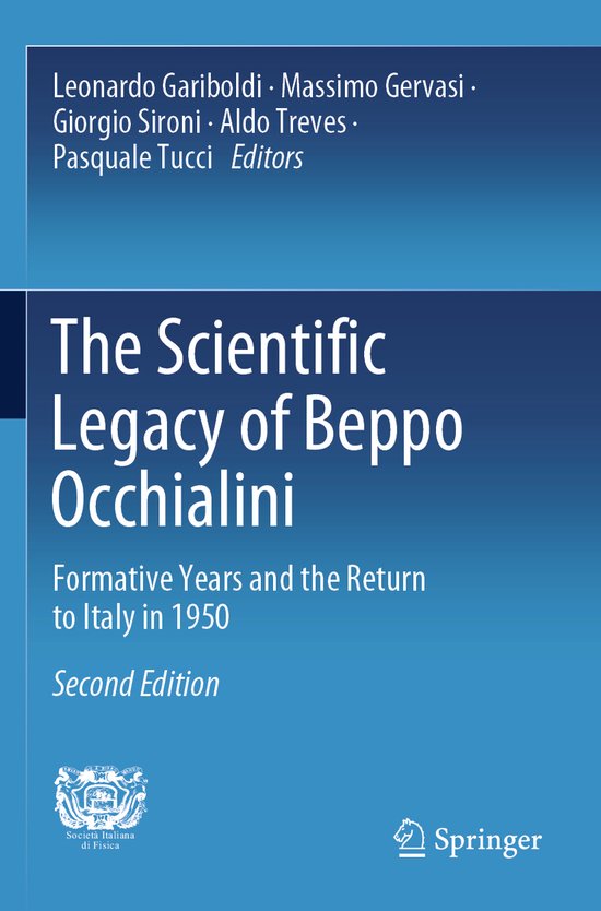 The Scientific Legacy of Beppo Occhialini - cover