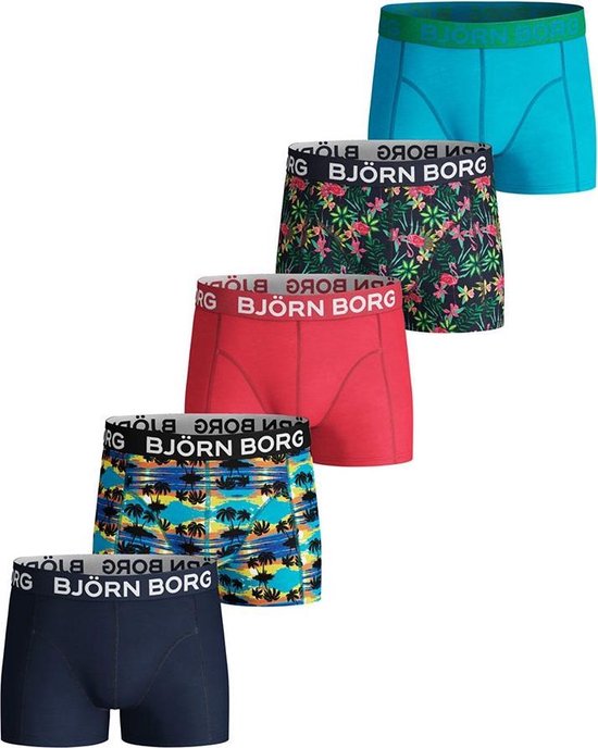 Bjorn Borg Jongens - 5-Pack & Exotic Boxers - Multicolor 170 bol.com