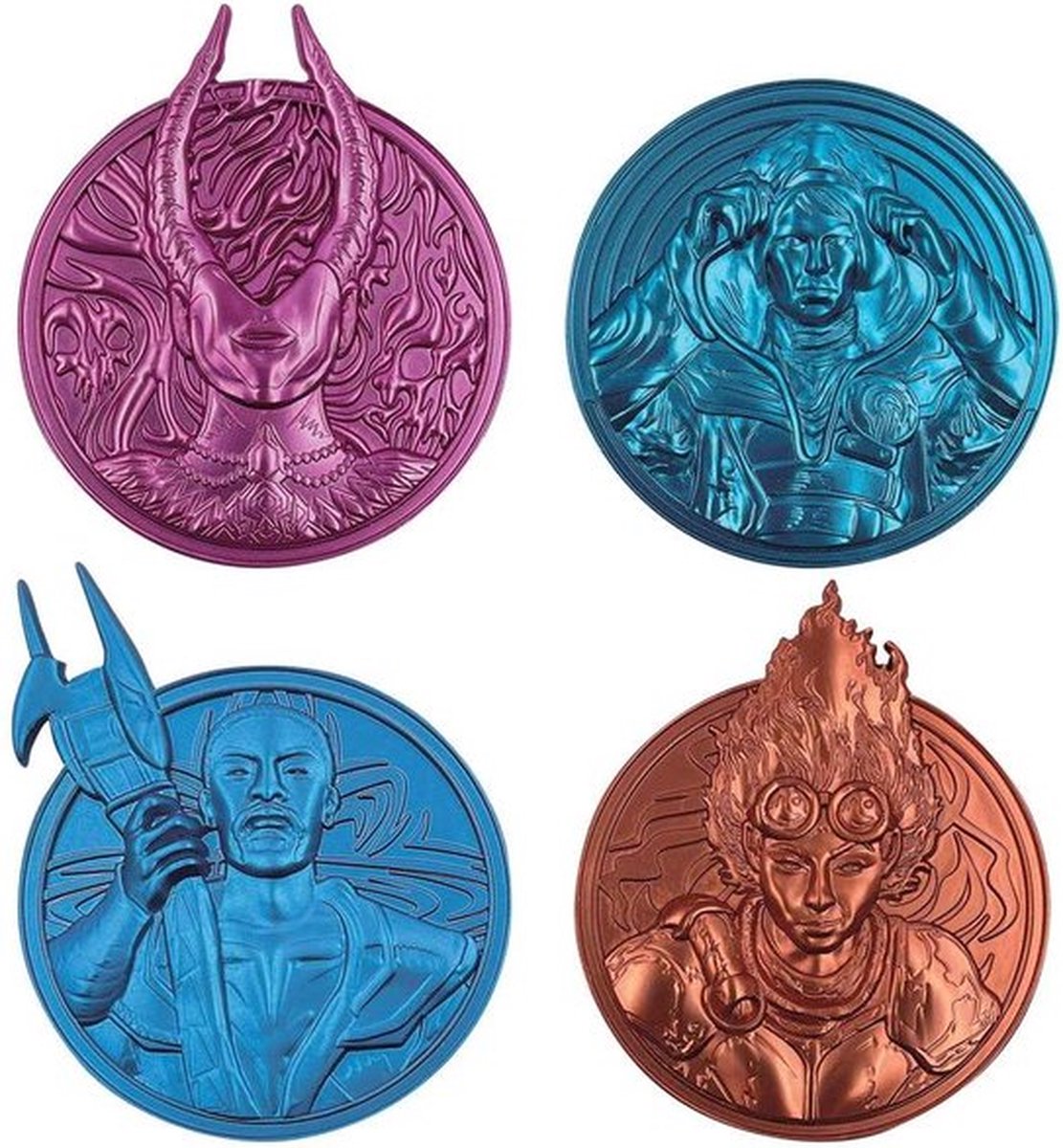 FaNaTtik Magic The Gathering - Medallion Set Planeswalkers Limited Edition Verzamelobject - Multicolours