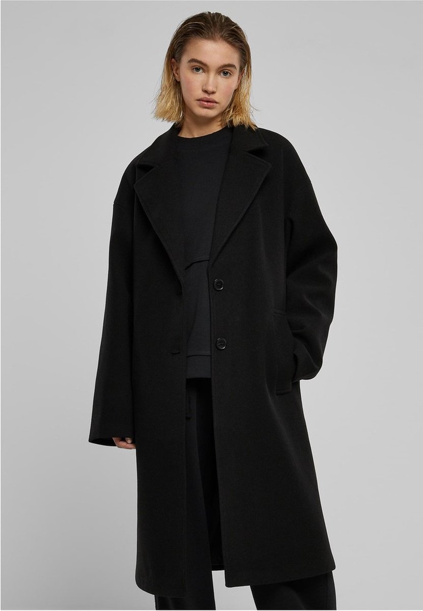 Urban Classics Oversized Long Jas 3XL Zwart