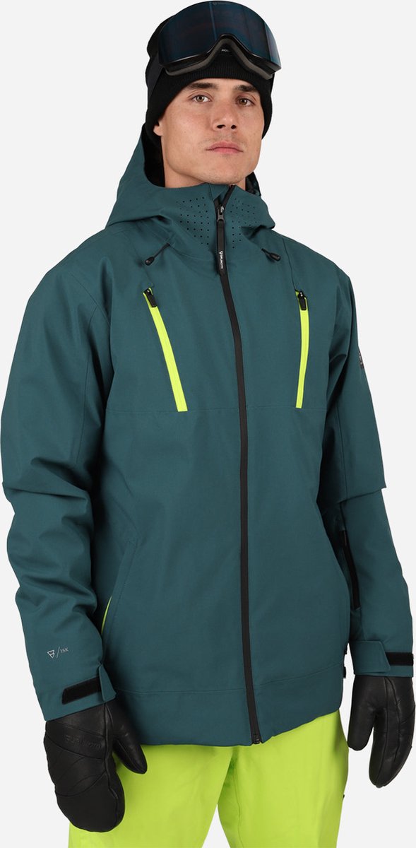 Brunotti Morrow Heren Wintersport Ski Jas Groen