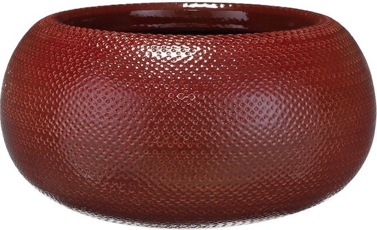 Mica Decorations Gabriel bol bordeaux dimensions en cm: 16 x 32