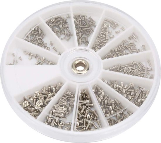 600 Pezzi Assortimento Viti E Dadi M1 M1.2 M1.4 – Kit Per Elettronica E Modellismo In Scatola - Foto 3