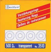 Huismerk Avery 3510 Versterkingsringen Transparant