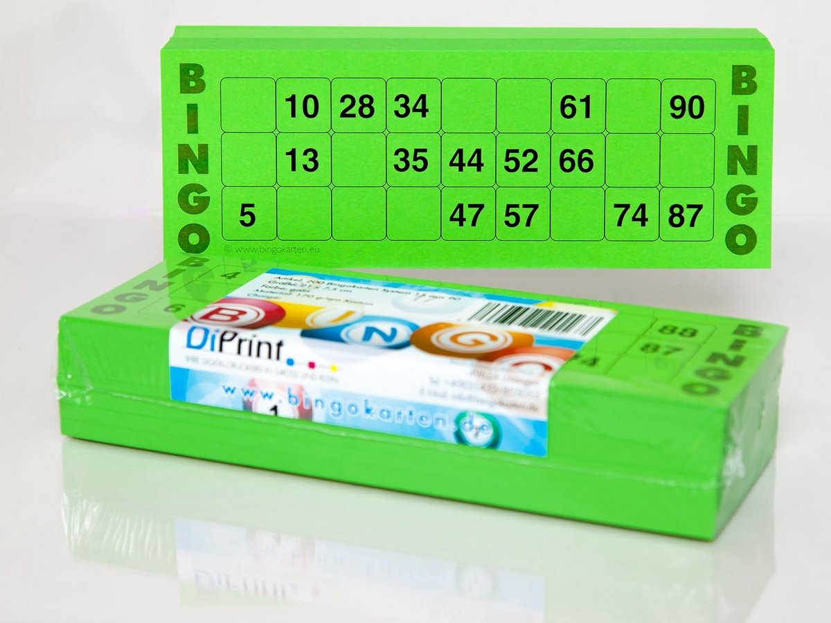200 Grote Bingokaarten voor Ouderen - 15 Unieke Kaarten met 90 Cijfers