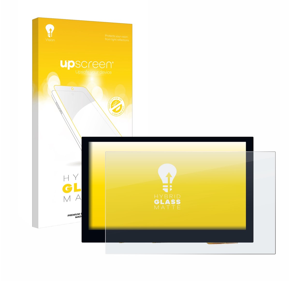 upscreen - Screenprotector voor Waveshare 4.3" - Folie Beschermfolie Beschermglas matte
