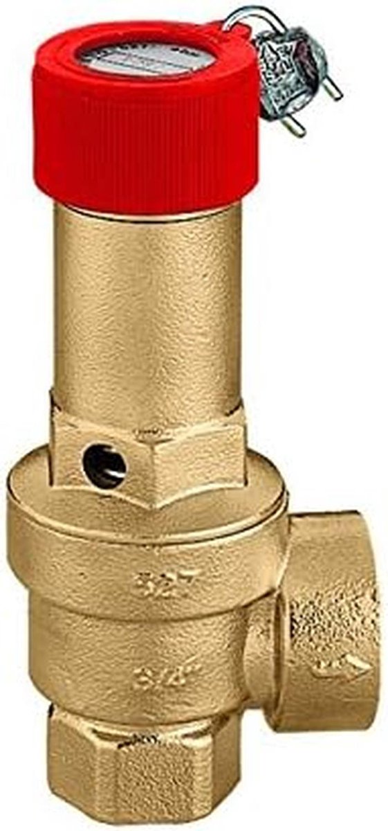 Drukzekeringsventiel 1/2 inch 6 bar voor veilige systeembeveiliging