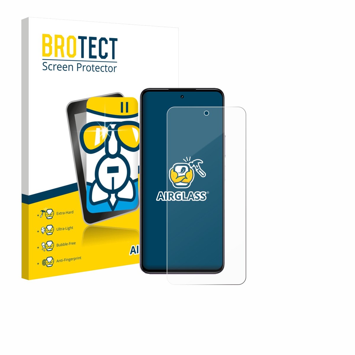 Screenprotector voor realme P4x 5G Beschermglas transparant