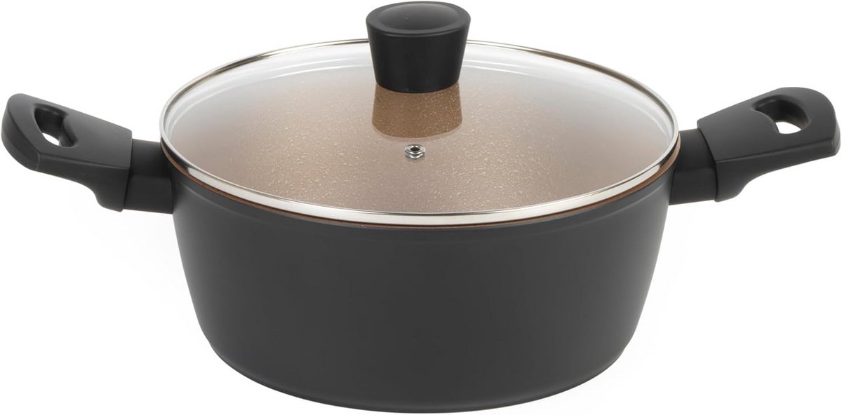 Grote Kookpan 24 cm met Anti-aanbaklaag, Geschikt voor Inductie