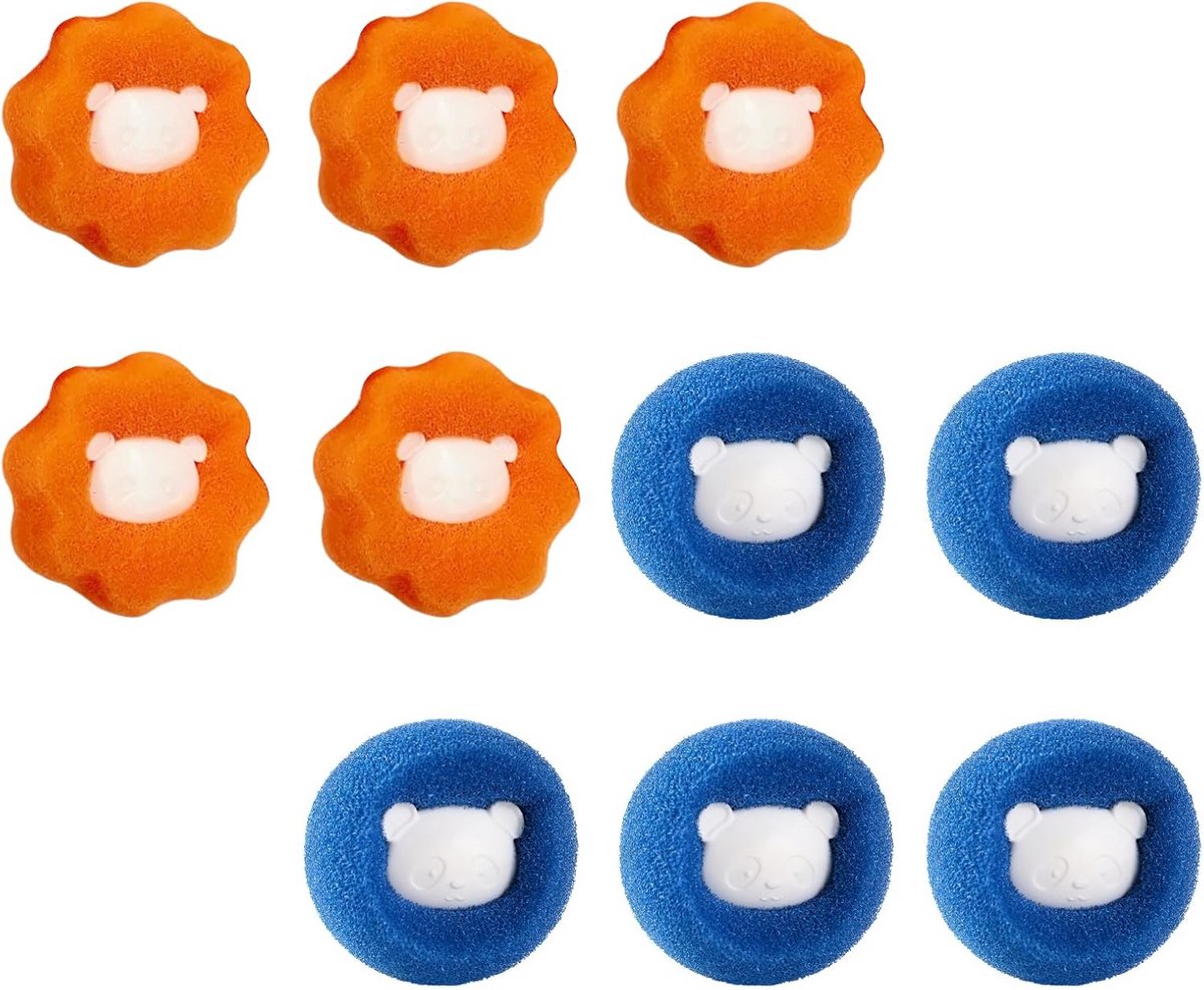 8x Herbruikbare Haarvangers voor Wasmachine - Anti-klitten & Pluisvanger voor Honden en Kattenharen