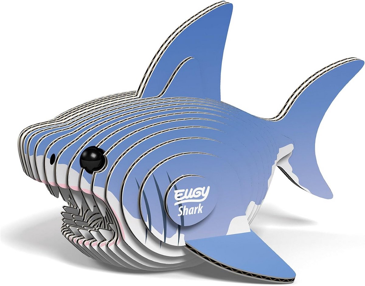 3D Puzzel Bouwpakket Vissenmodel - Kartonnen Knutselset