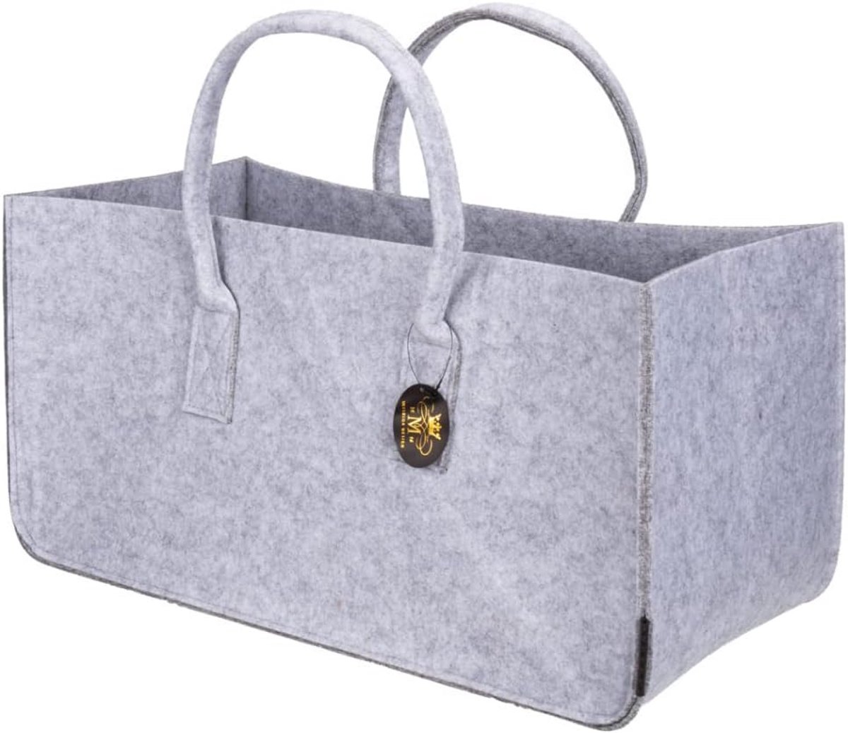 XL Vilten Tas 50x25x25cm - Multifunctioneel Opbergmand met Handvaten