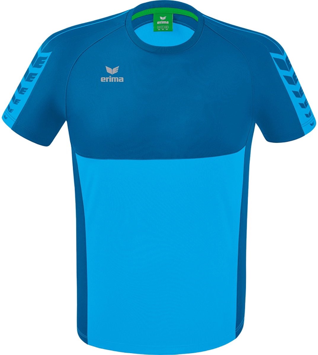 Erima Six Wings T-Shirt Heren - Curaçao | Maat: M
