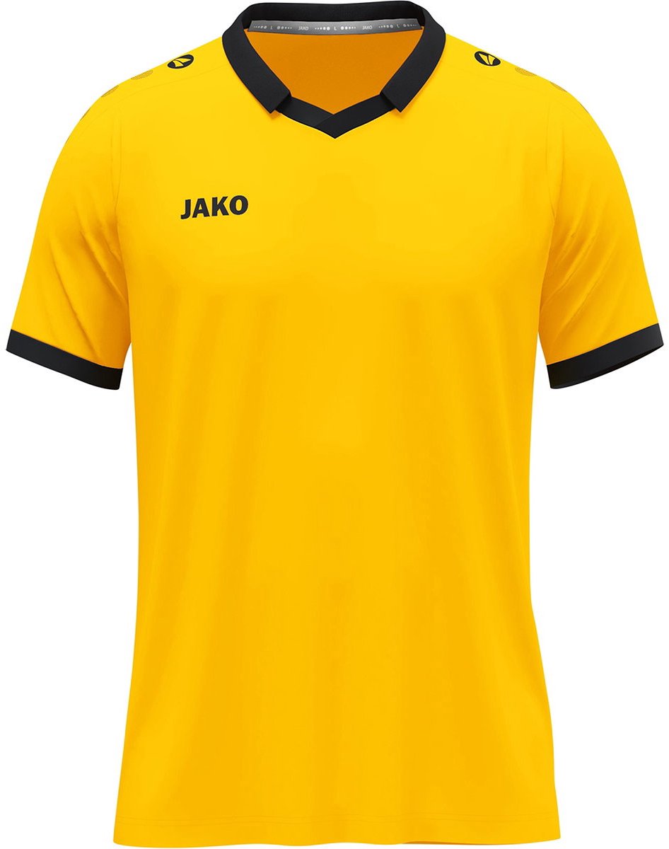 Jako Glory Shirt Korte Mouw Heren - Geel / Zwart | Maat: L