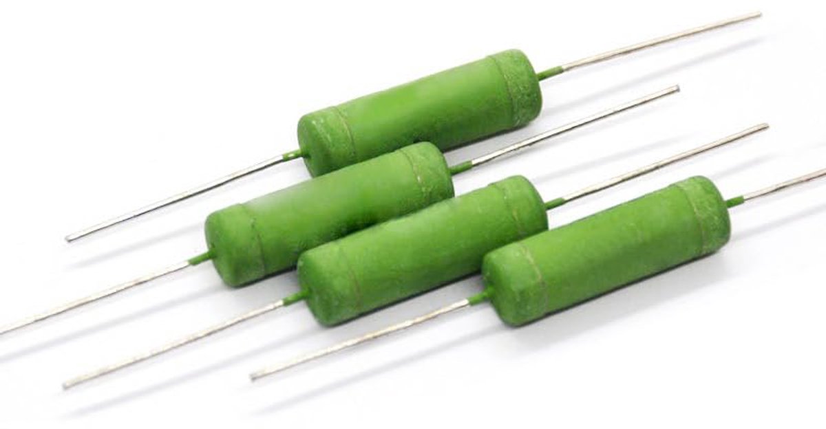 Draadgewonden Weerstanden - Componenten - Elektronische Circuits - 5% Tolerantie - 5W 6W