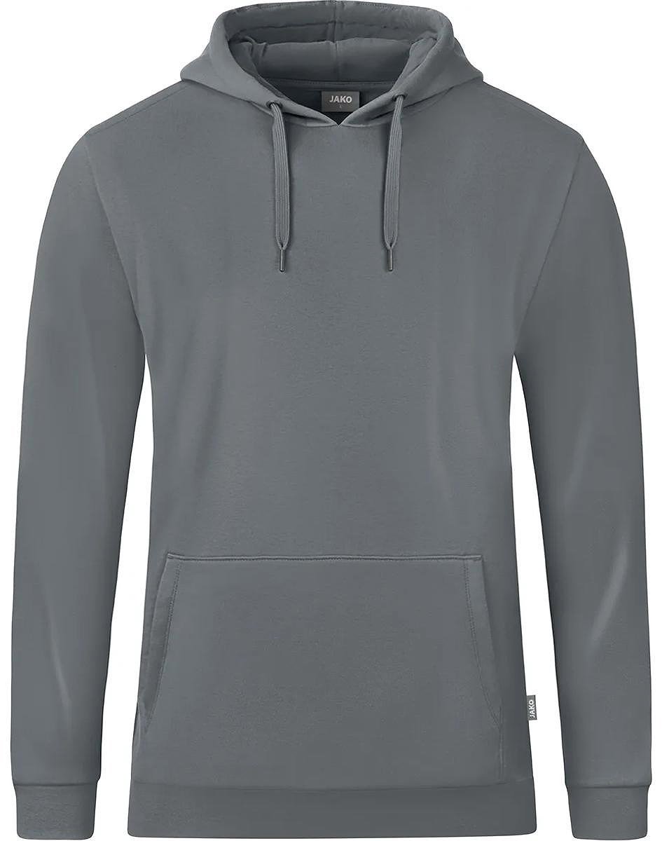 Jako Organic Sweater Met Kap Heren - Steengrijs | Maat: 3XL