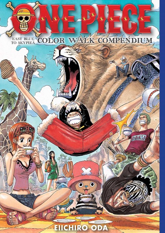 One Piece Color Walk Compendium East Blue to Skypiea Volume  ... - cover