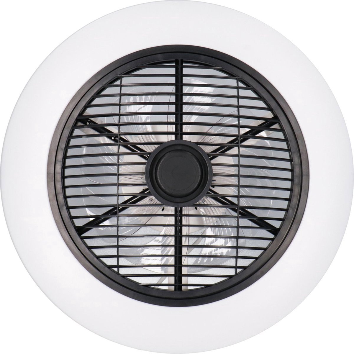 Proventa 3D Air Plafondventilator met verlichting 50 cm - Verspreidt lucht over hele kamer - Plafondlampen met Ventilator & Lamp - Met afstandsbediening - Ventilatorlamp - Ventilatoren plafond - Plafonventilator thumbnail 7