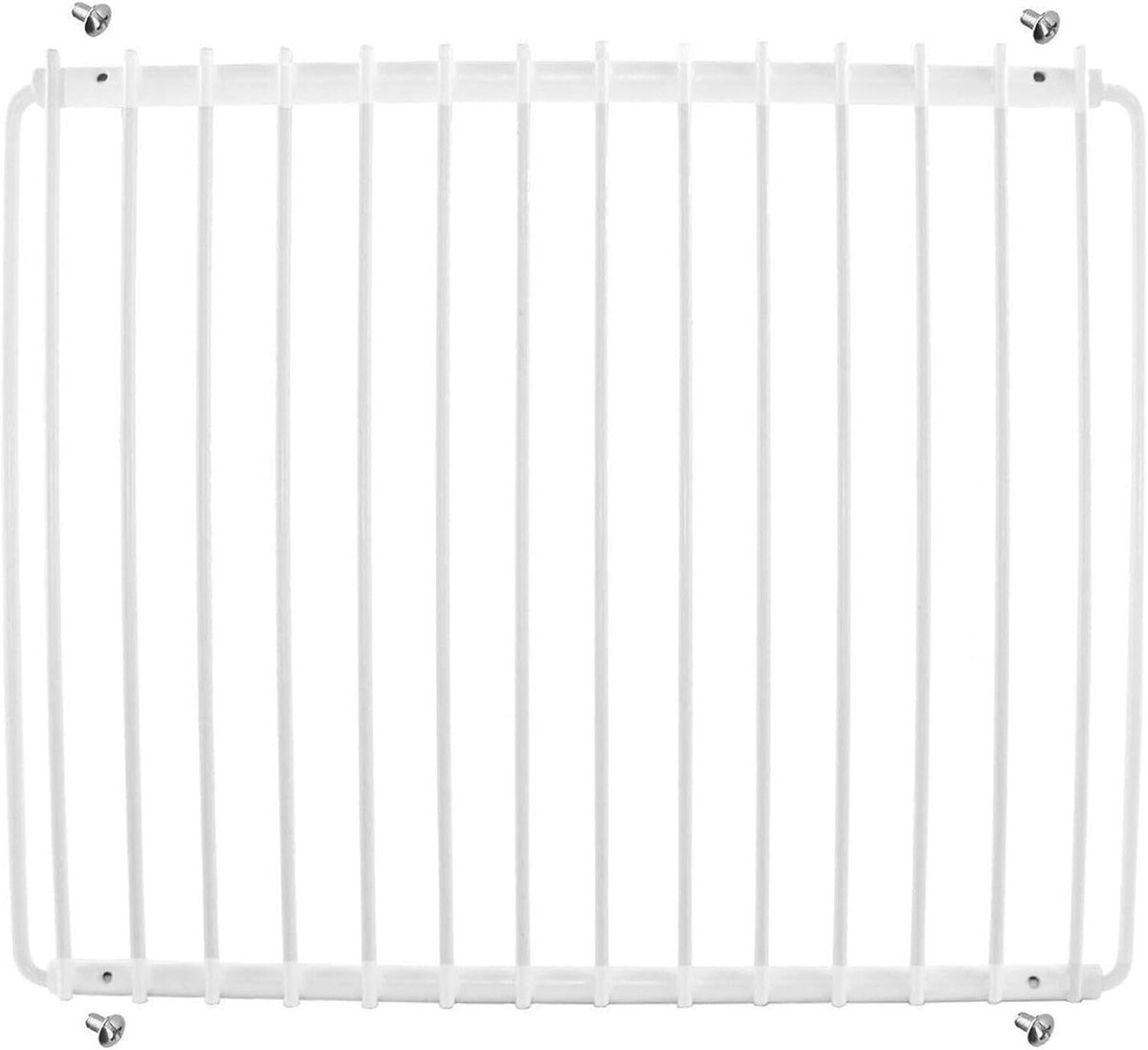Koelkastplank - Vriezer plank - Extra opbergruimte - Verstelbare armen - 36-56 cm breed - Wit