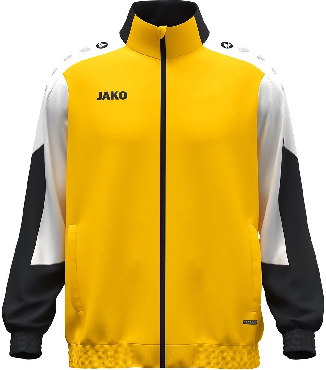Jako Dynamic Presentatiejack - Geel / Wit / Zwart | Maat: XXL