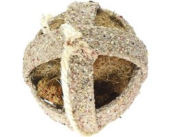 Vogel Snackbal - Voerbal Grit - Actieve Stimulatie - Snack en Speelgoed - 100g