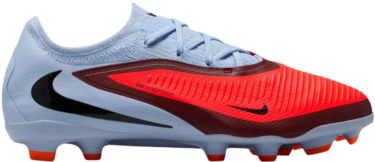 NIKE - jr phantom 6 low pro fg/mg - Voetbal schoen firm ground jongens - Blauw
