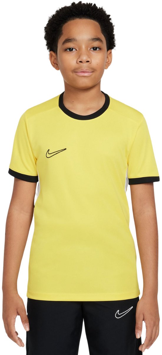 Nike Team T-shirt Kinderen Dri-FIT Academy 25 SS Geel - Maat XL