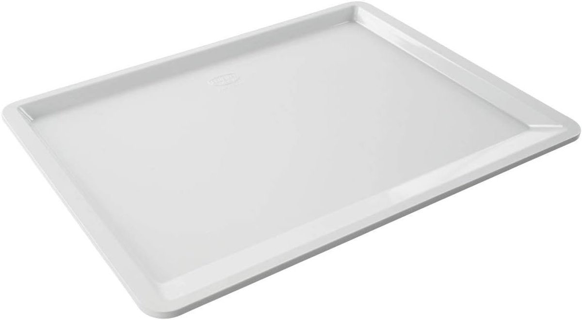 Bakplaat Oven - Koekjesplaat - Winterse Baksels - Antiaanbaklaag - 42 x 32 cm - Wit