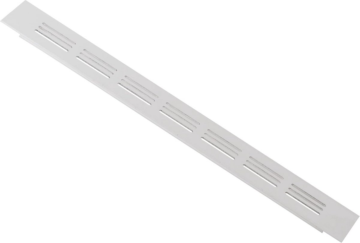 Aluminium Ventilatie Rooster Rechthoekig Wit 300x40mm