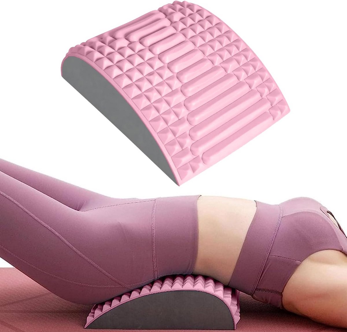 2-in-1 Rug- en Nekstretcher voor Pijnverlichting en Betere Houding