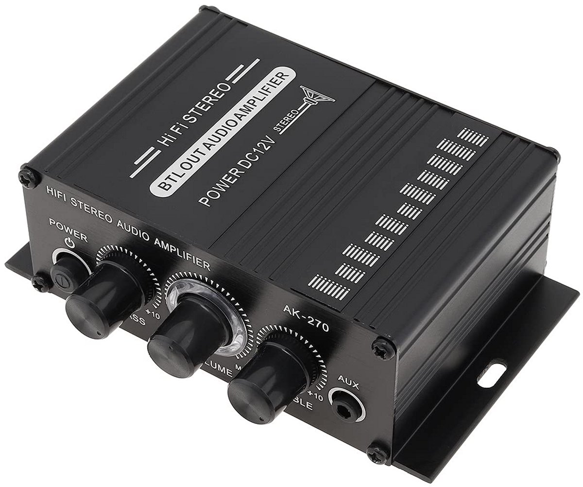 Audio Versterker - Stereo Versterker - Amplifier- Complete Set - Geluid