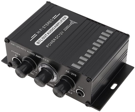 Audio Versterker - Stereo Versterker - Amplifier- Complete Set - Geluid