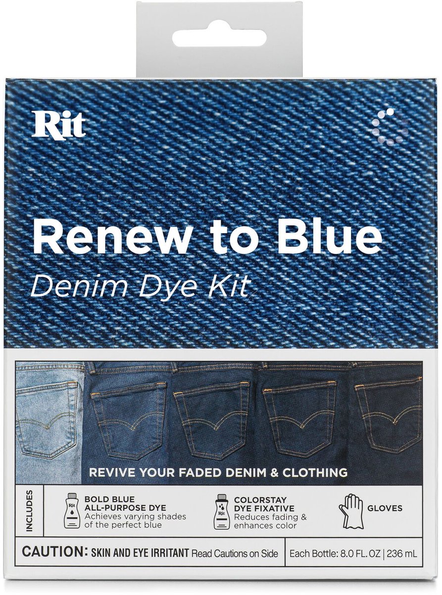 Rit Renew To Blue Dye Kit - Rit Dye - Rit