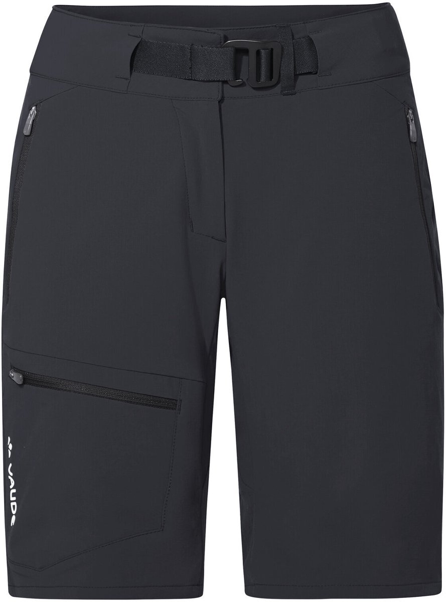 VAUDE Badile Shorts II, Outdoor Broek, Dames Outdoor Sportbroek, Winddicht, Softshell, Regular fit