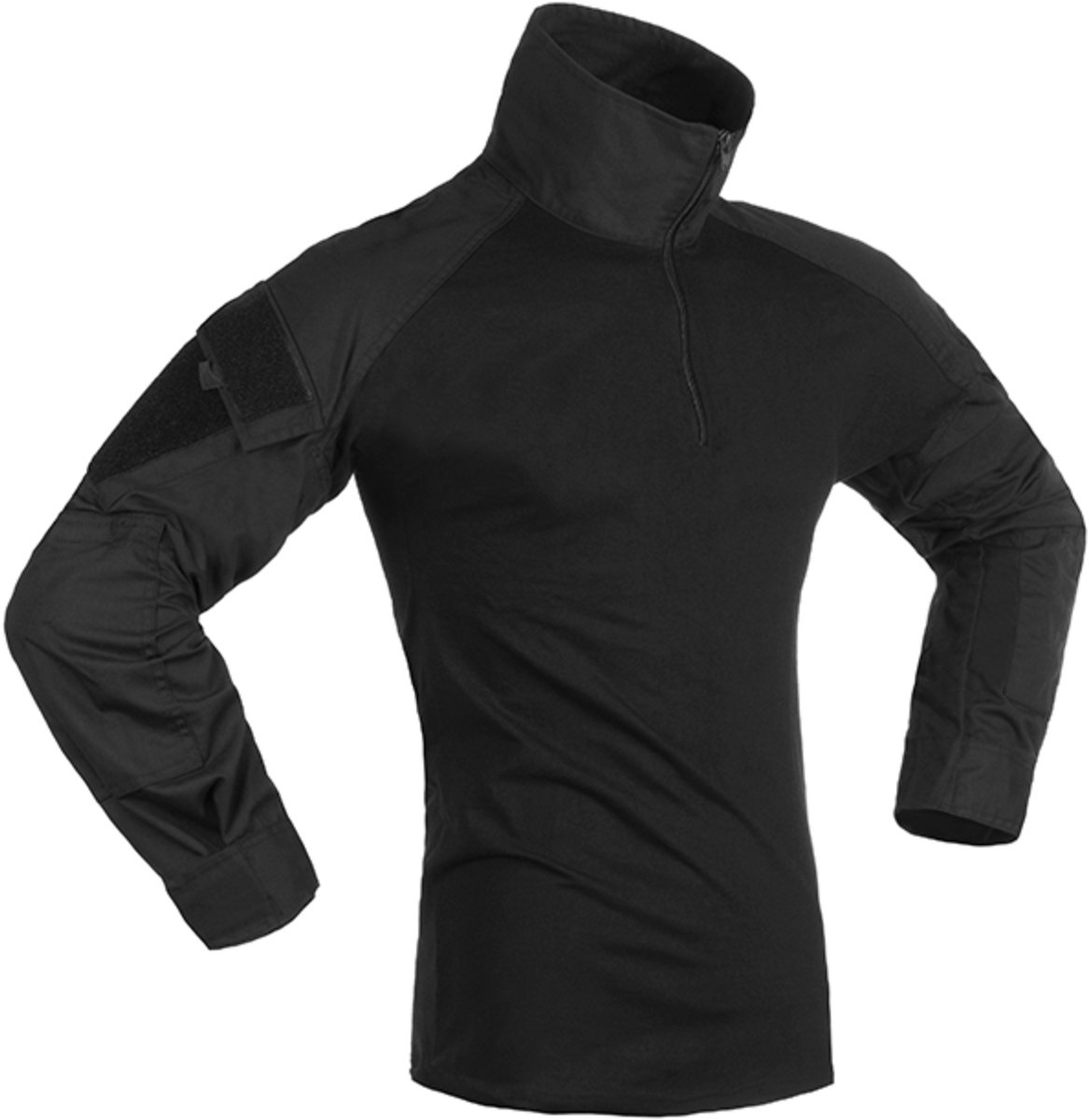 Invadergear Combat T-shirt Met Lange Mouwen Zwart L Man