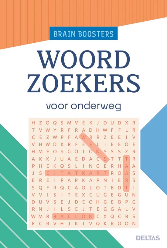 Brain Boosters - Woordzoekers voor onderweg - cover