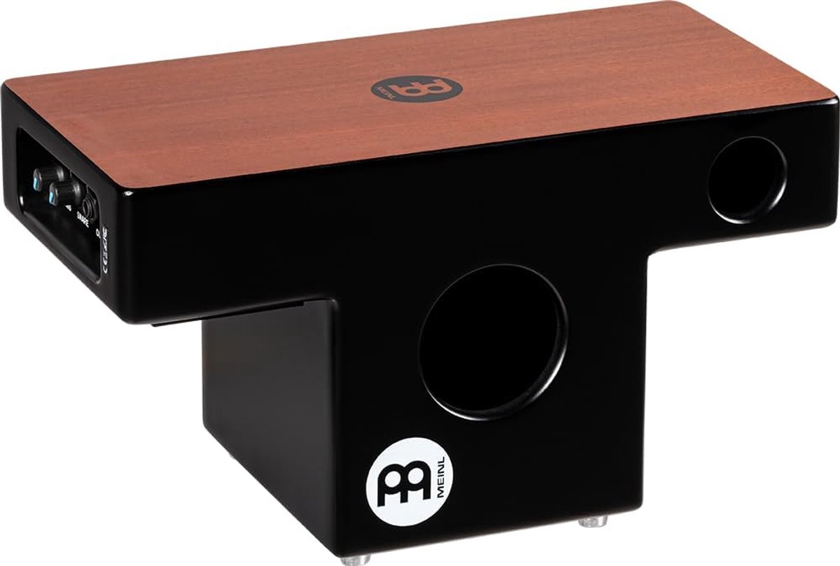 Slag Cajon - Cajon drum - Akoestisch Optreden - Ingebouwde Pickup - 44x25x24 cm - Mahonie