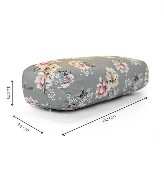 Love Generation - Rechthoekige Bolster - Vintage Flowers van Love Generation — afbeelding 3