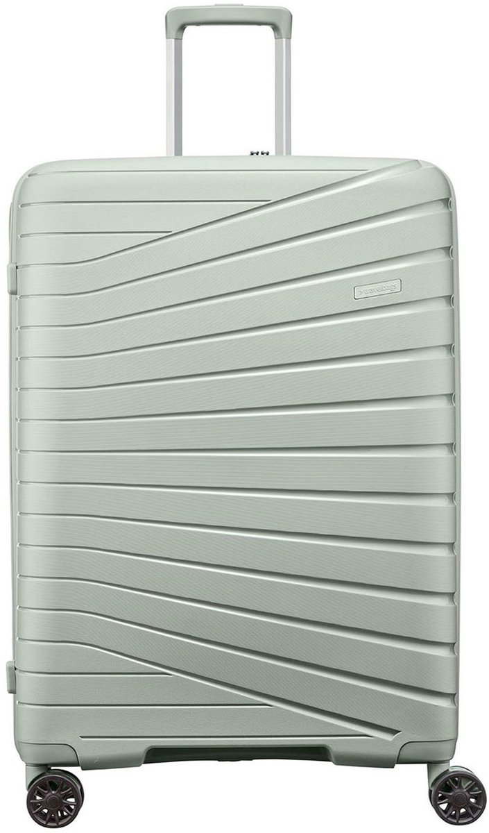 Travelbags The Vibe 4-wiel Trolley 75 cm - Uitbreidbaar 110/125 liter - 75x50x33 cm - groen