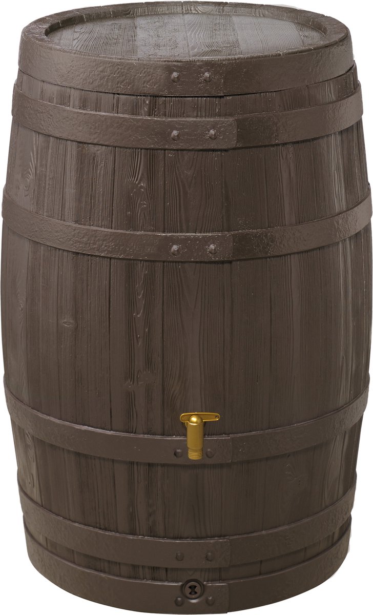 4rain VINO regenton 250 L donkerbruin