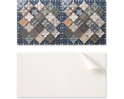 Pak vinyl vloertegels met mozaïekpatroon 10x40x20 cm