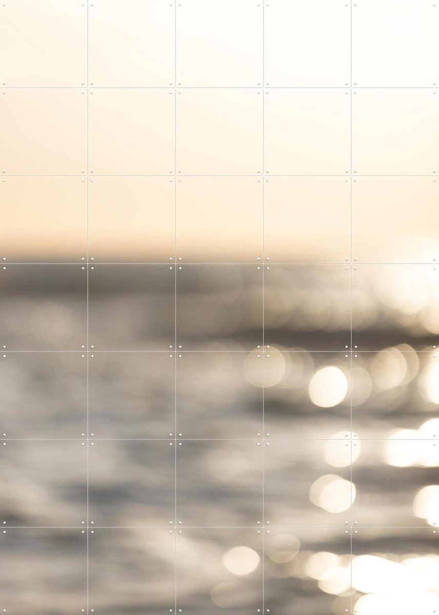 IXXI Abstract Sea, Mareike Böhmer - 100 x 140 cm - Gratis ophangtool - Grote wanddecoratie en posters - Abstract, Fotografie, Woonkamer, Slaapkamer