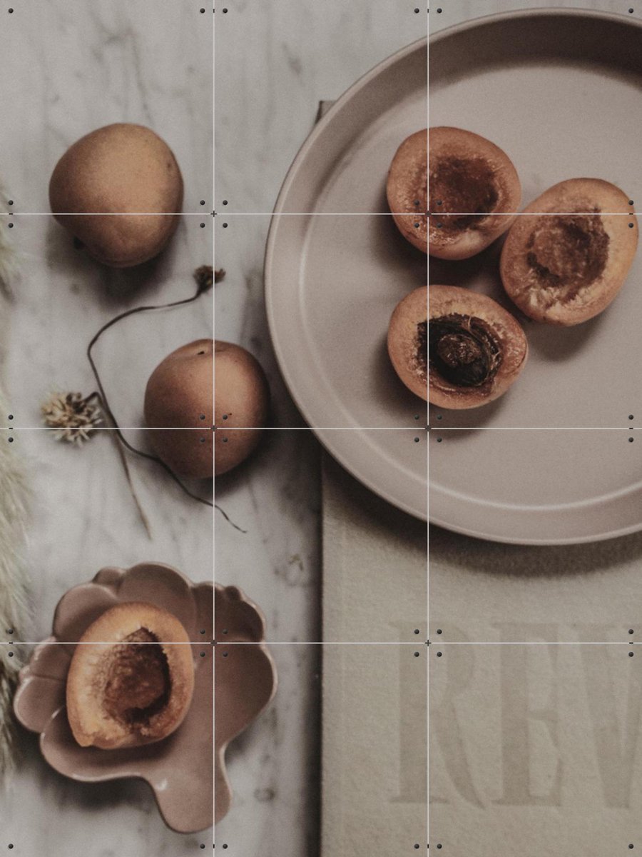 IXXI Nordic Orchard, STUDIO HANNAH LEMHOLT - 60 x 80 cm - Gratis ophangtool - Grote wanddecoratie en posters - Fotografie, Keuken, Eetkamer