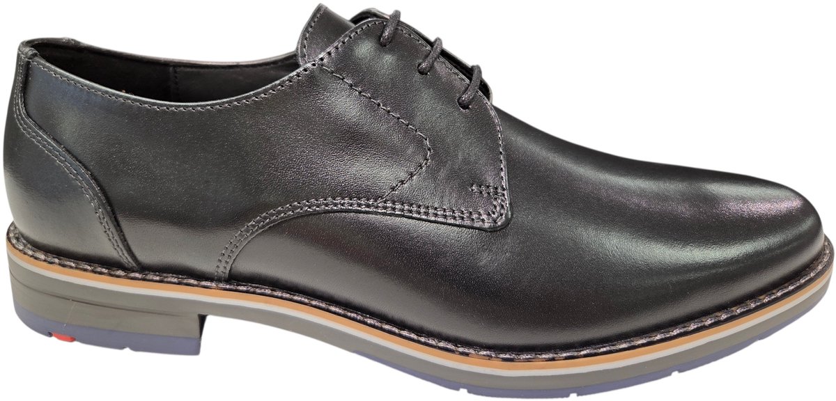 LLoyd Drift 110 Nette Veterschoenen Zwart Leer Heren - Zwart - 44