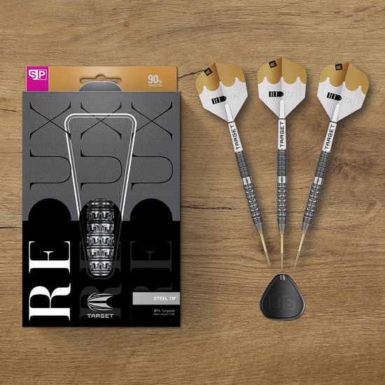 Target Darts Redux 90% Tungsten Swiss Point Steel Tip Dart Set - 23G Barrel 01 met Pro Grip TAG Shafts en Pro Ultra Flights - Professionele Dartpijlen met Verwisselbare Punten van Target — afbeelding 4