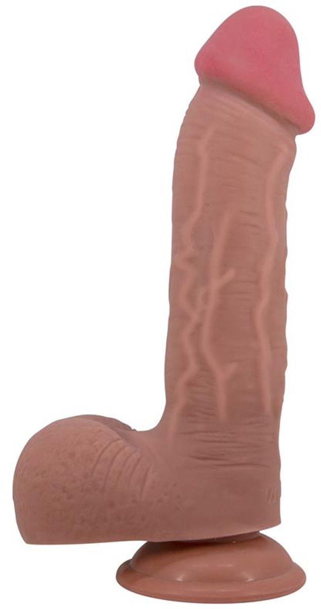PRETTYLOVE Sliding Skin Solid Dildo 9,2 Flesh