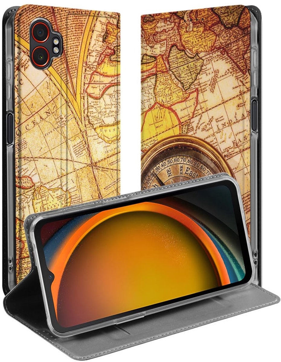 Wallet Case Samsung Galaxy Xcover 7 Pro Kompas